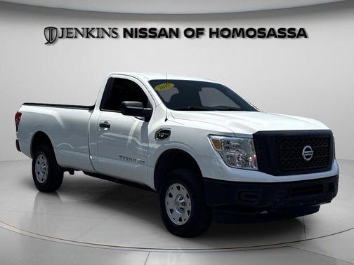 Glacier White 2017 Nissan Titan XD S