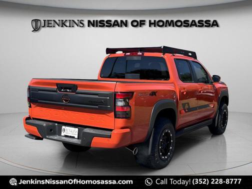 Afterburn Orange 2025 Nissan Frontier PRO-4X