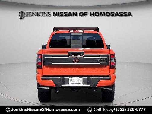 Afterburn Orange 2025 Nissan Frontier PRO-4X