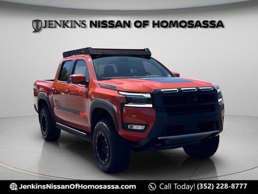 Afterburn Orange 2025 Nissan Frontier PRO-4X