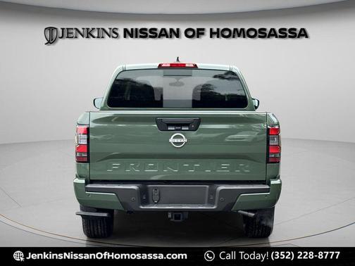 Tactical Green Metallic 2026 Nissan Frontier SV