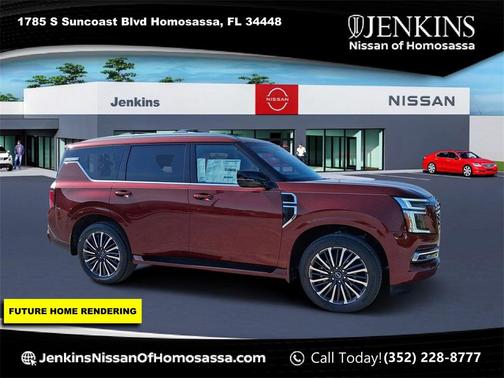 2025 Nissan Armada Platinum Reserve 4WD