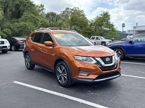Monarch Orange Metallic 2019 Nissan Rogue SV