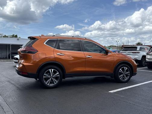 Monarch Orange Metallic 2019 Nissan Rogue SV