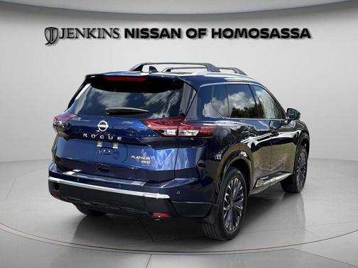 Deep Ocean Blue Pearl 2026 Nissan Rogue Platinum