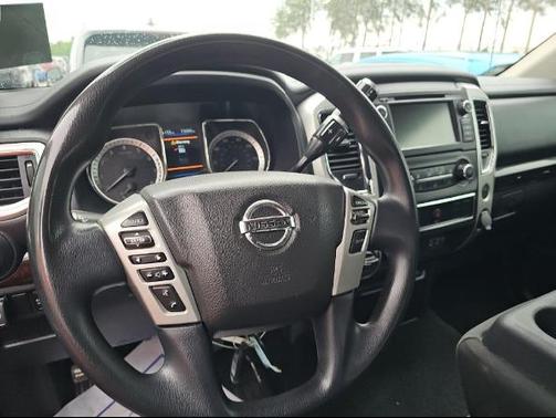 Gun Metallic 2019 Nissan Titan SV