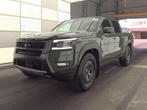 Tactical Green Metallic 2025 Nissan Frontier PRO-X