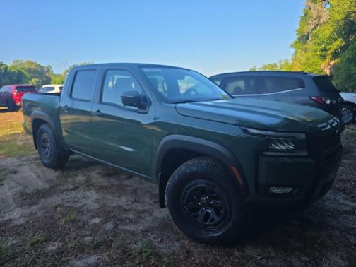 Tactical Green Metallic 2025 Nissan Frontier PRO-X