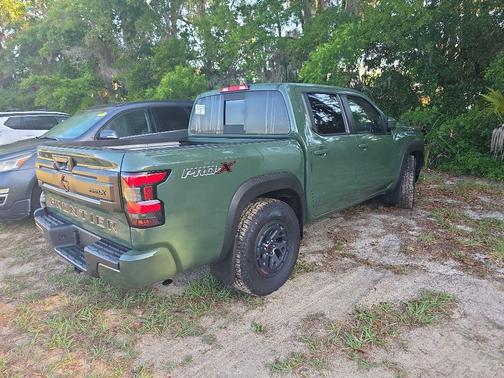 Tactical Green Metallic 2025 Nissan Frontier PRO-X