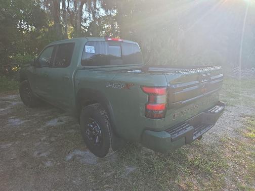 Tactical Green Metallic 2025 Nissan Frontier PRO-X