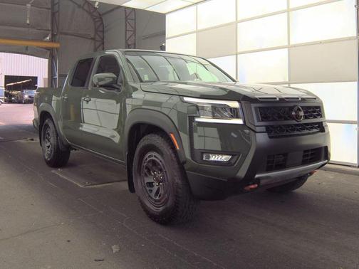 Tactical Green Metallic 2025 Nissan Frontier PRO-X