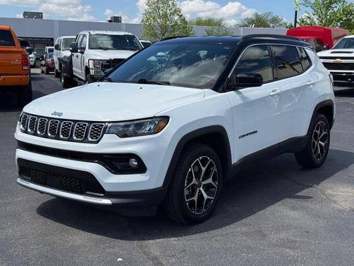 White 2025 Jeep Compass Limited