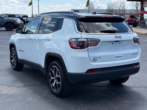 White 2025 Jeep Compass Limited