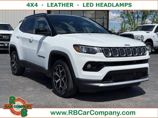White 2025 Jeep Compass Limited