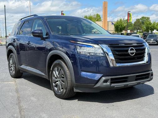 Blue 2022 Nissan Pathfinder SV