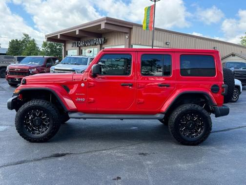 Firecracker Red 2020 Jeep Wrangler Unlimited Sahara