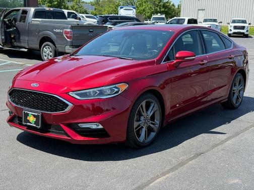 Red 2019 Ford Fusion Sport