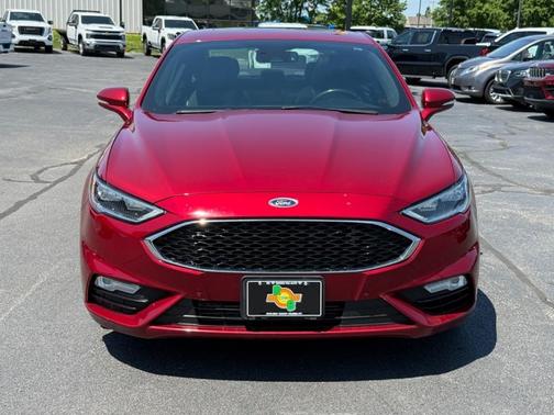 Red 2019 Ford Fusion Sport
