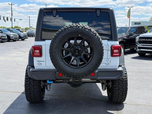 White 2025 Jeep Wrangler 4xe Rubicon