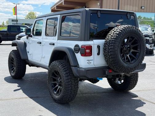 White 2025 Jeep Wrangler 4xe Rubicon