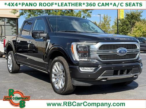 Black 2022 Ford F-150 Limited
