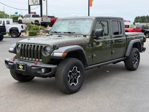 Green 2021 Jeep Gladiator Rubicon