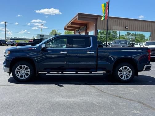Blue 2023 Chevrolet Silverado 1500 LTZ