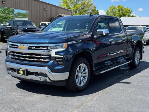 Blue 2023 Chevrolet Silverado 1500 LTZ