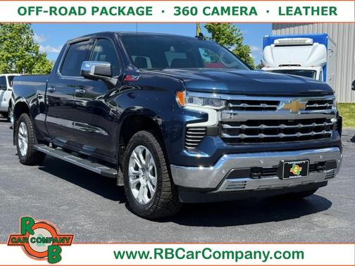 Blue 2023 Chevrolet Silverado 1500 LTZ