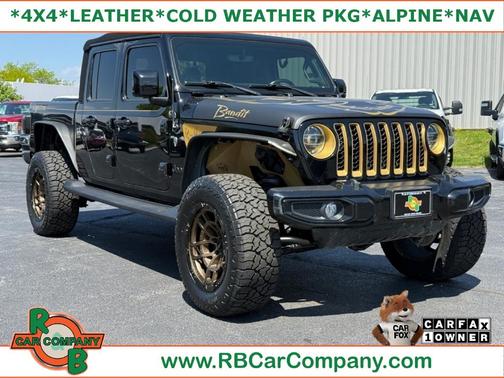 Black 2021 Jeep Gladiator Overland