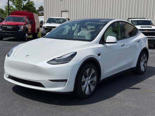 White 2020 Tesla Model Y Long Range