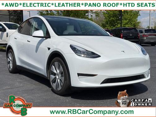 White 2020 Tesla Model Y Long Range