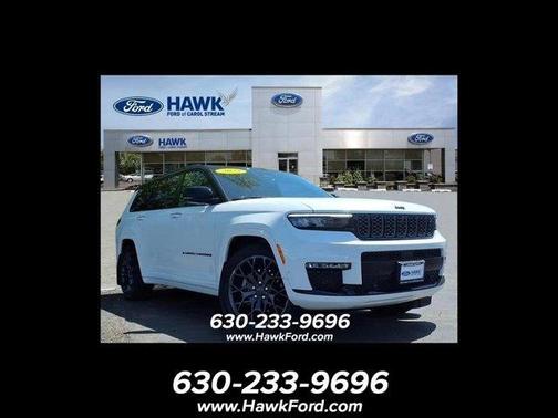 Bright White Clearcoat 2025 Jeep Grand Cherokee L Summit