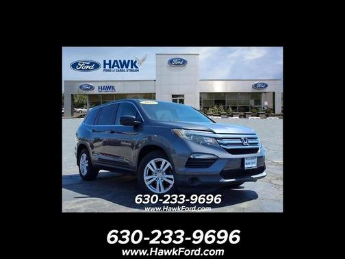 Gray 2016 Honda Pilot LX