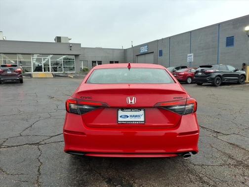 Red 2026 Honda Civic Sport