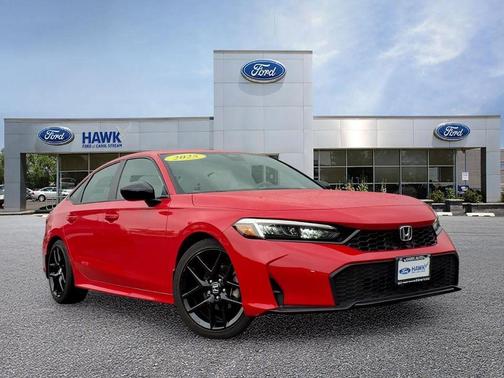 Red 2026 Honda Civic Sport