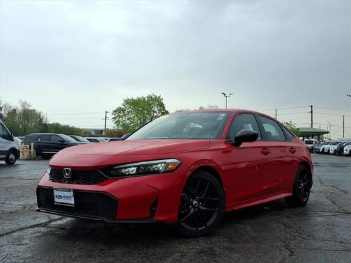 Red 2026 Honda Civic Sport
