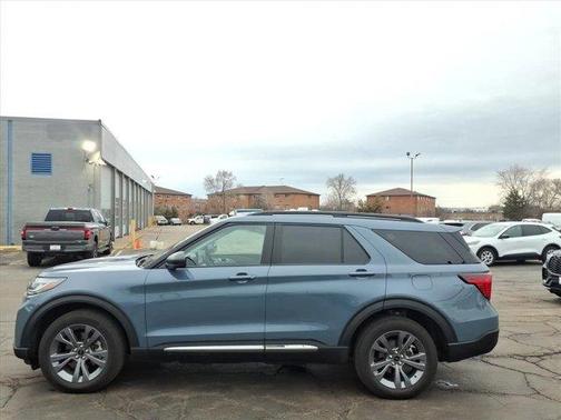 Vapor Blue 2025 Ford Explorer Active