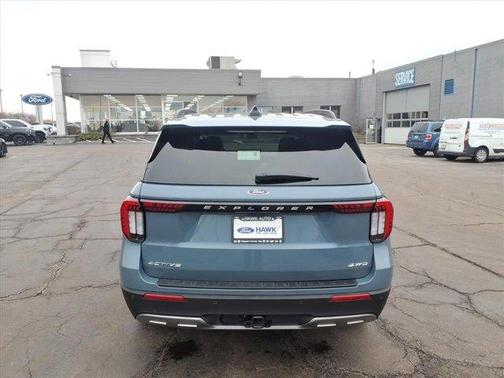 Vapor Blue 2025 Ford Explorer Active
