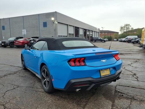 Grabber Blue 2025 Ford Mustang EcoBoost Premium