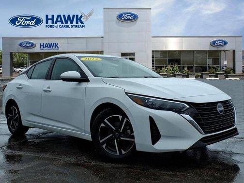 Cloud White 2024 Nissan Sentra SV