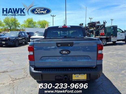 Azure Gray Metallic 2025 Ford Maverick Lariat