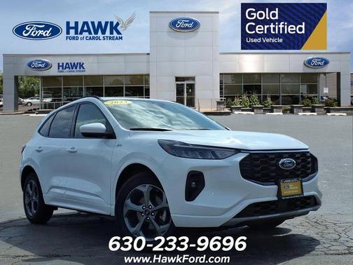 Oxford White 2023 Ford Escape ST-Line Select