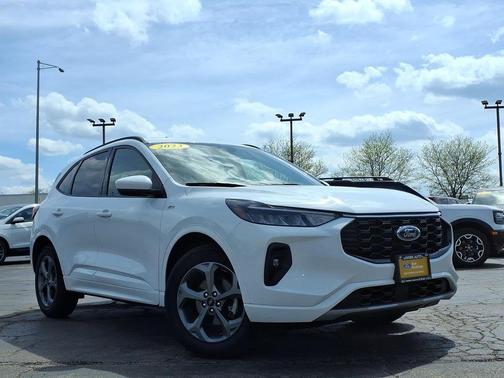 Oxford White 2023 Ford Escape ST-Line Select