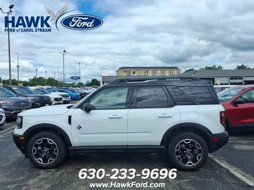 Oxford White 2025 Ford Bronco Sport Outer Banks