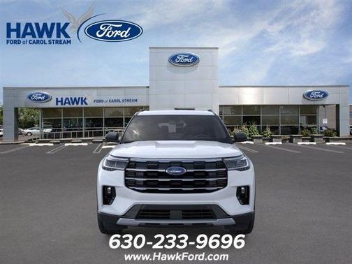 White Metallic 2026 Ford Explorer Active