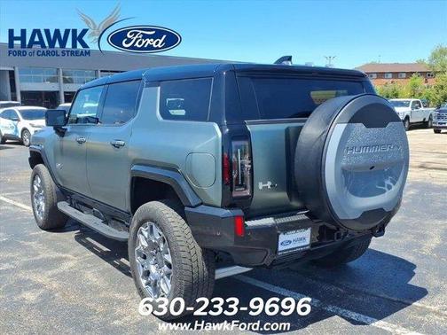 Green Matte 2024 GMC HUMMER EV SUV 3X