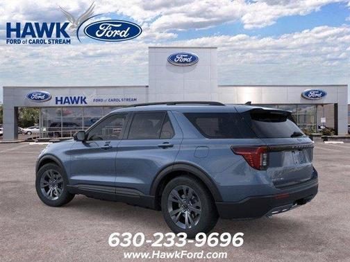 Medium Blue Metallic 2026 Ford Explorer Active