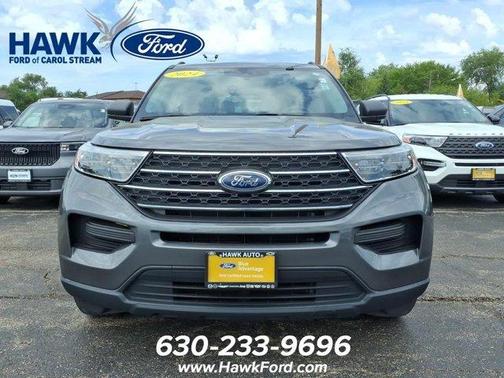 Gray Metallic 2024 Ford Explorer XLT