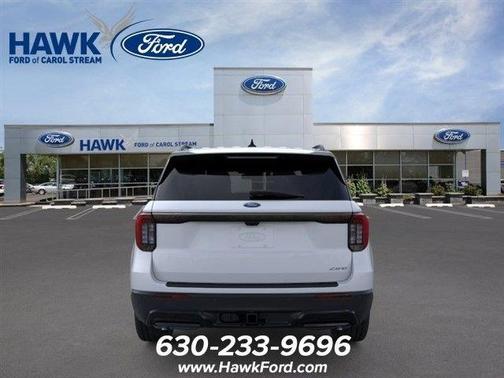 Space White Metallic 2026 Ford Explorer ST-Line